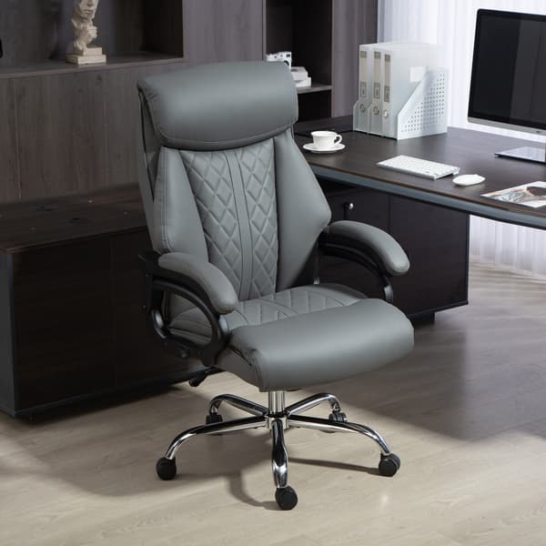 Executive stol 68x71x115-123 cm mørkegrå