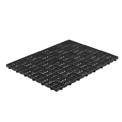 Plastpaller 6 stk 600x300x30 mm sort