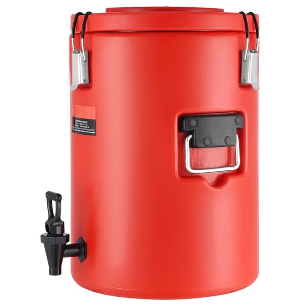 Drikkevaredispenser, 30.5x44.5 cm, rustfrit stål, isoleret