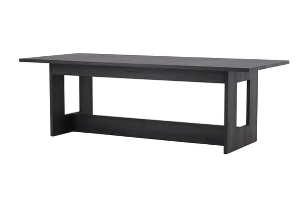 Spisebord, Milly, 100x235 cm, Sort, MDF