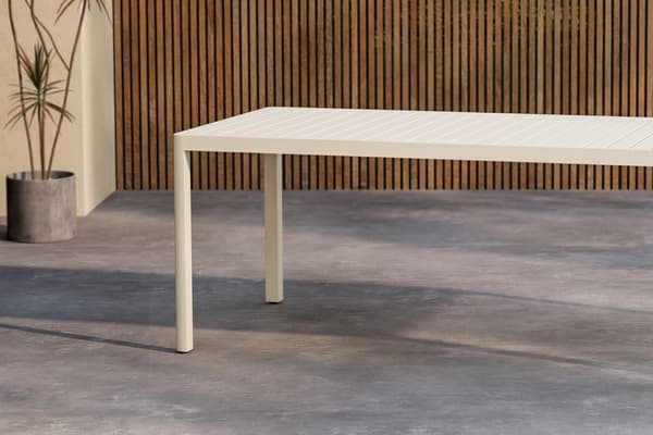 Ruokapöytä Giardini 200x90x72 cm Beige