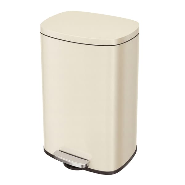 Affaldsspand, 43.2x37.1x63.2 cm, Beige, Stål