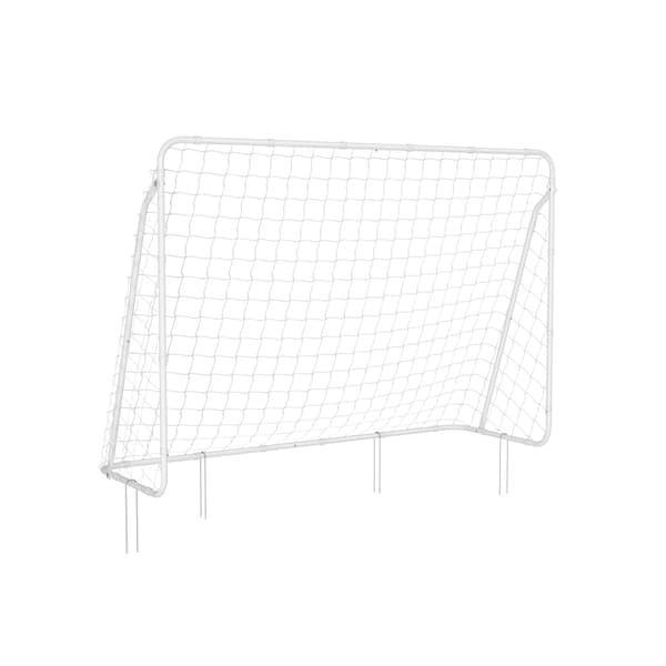 Fotballmål, 215x76x150 cm, Hvit