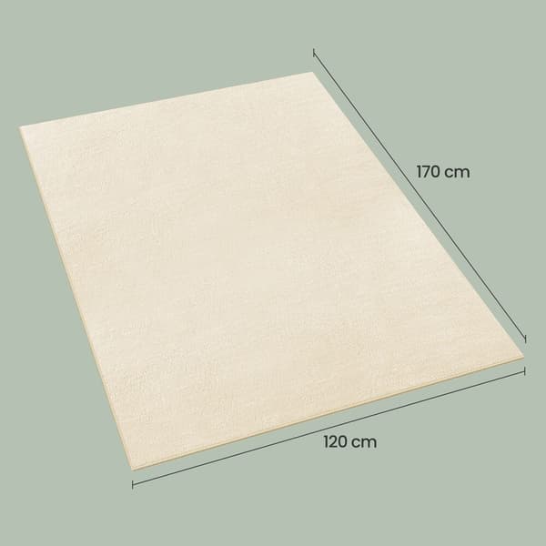 Vardagsrumsmatta, 120 x 170 cm, beige
