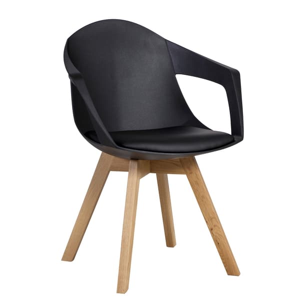 Tuoli STUART 58x57x82 cm Musta