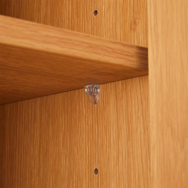 Highboard MORBEN 100x42x130 cm Tammi melamiini