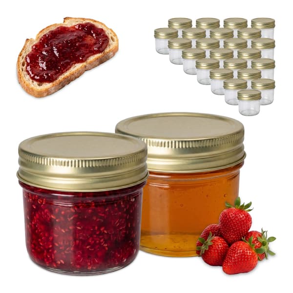 Jam Burkar 120 ml Glas, Kodustaar