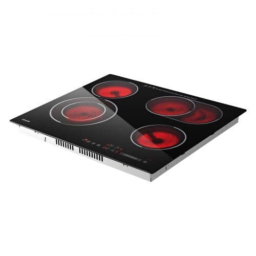 Elektrisk kogeplade SK-66HLC4S4 4 kogeplader 60 cm Sort