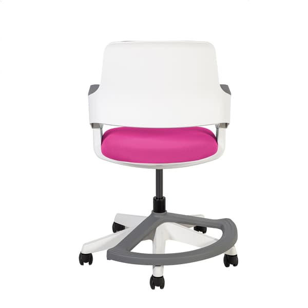 Barnstol ROOKEE 64x64x76-93 cm Rosa