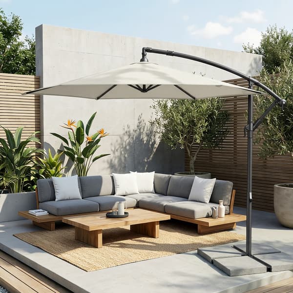 Parasol 300 cm diameter Beige