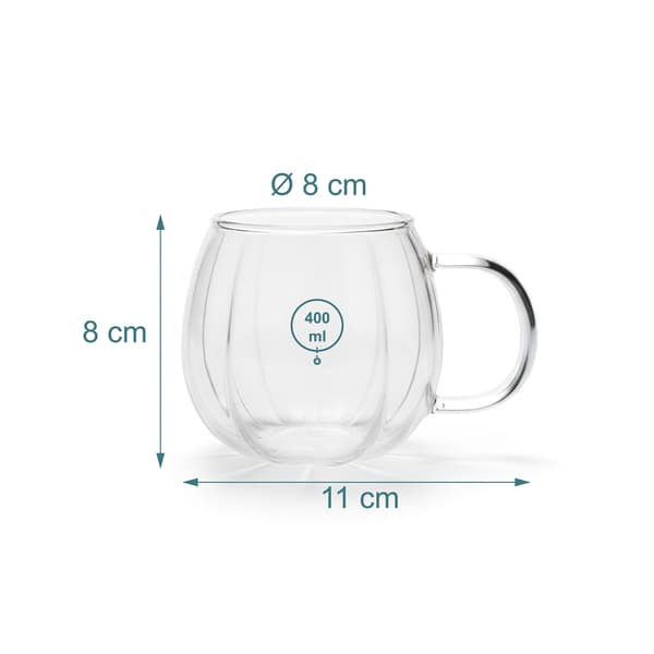 Glasbägare set, set om 6, med handtag, Kodustaar