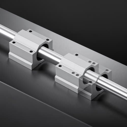 Lineaarikiskosarja SFC25, 100x2 cm, Metalli