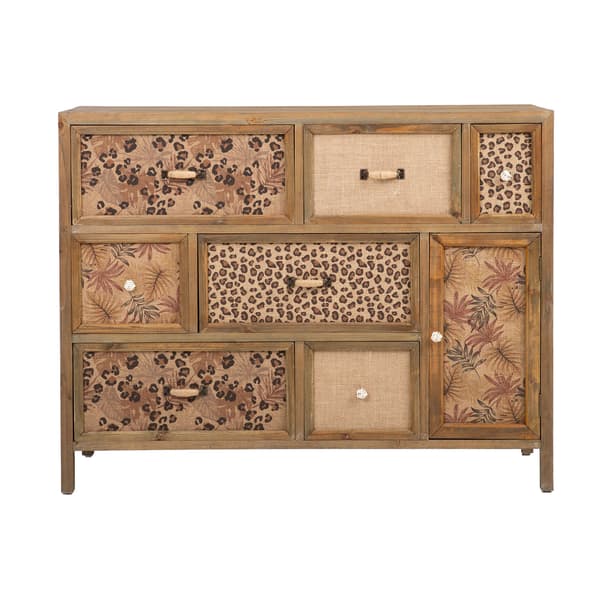 Skåp ZARA 110x36xH86cm, brun