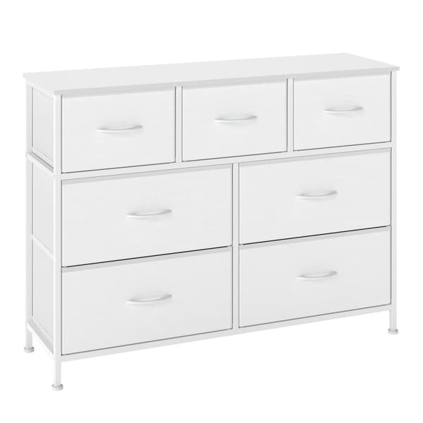 Kommode 30x98.8x73.7 cm Hvit MDF