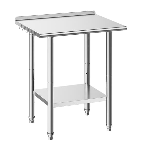 Arbejdsbord 61x76x89,4 cm Rustfrit Stål