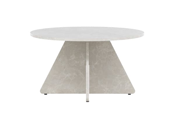 Sohvapöytä Bootcut 45x80x80 cm Beige MDF