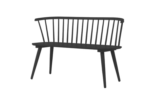 Ruokasohva Bobby 120 cm Musta Kuminpuu