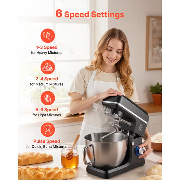 Standmixer, 450x268x362 mm, sort rustfrit stål