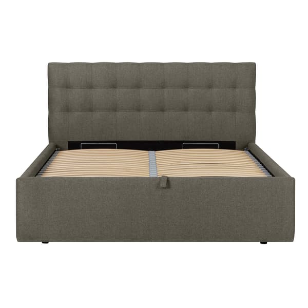 Seng LEENA 176x221x110 cm mørk beige