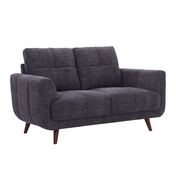 Soffa Steve 154x88x90 cm mörkgrå tyg