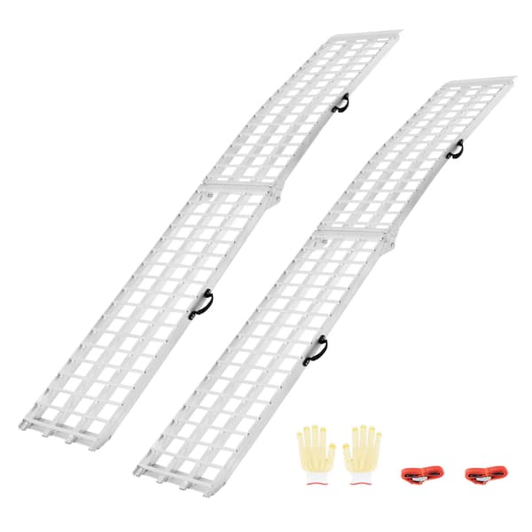 Lastningsramp, Aluminium, 305x45x5 cm, Extra robust