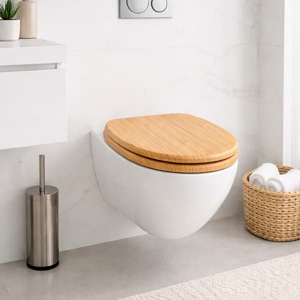 Toiletsæde, Soft-Close, MDF, Kodustaar