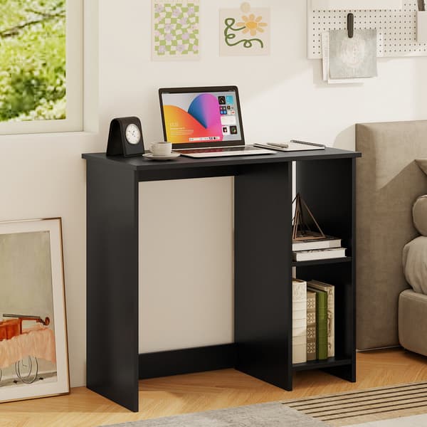Skrivebord 80x40x74 cm kaffe