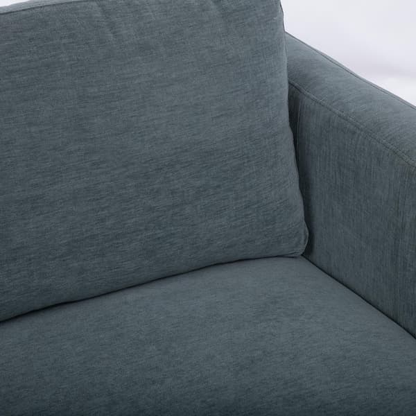 Sofa STEVENS 140x86x88 cm grøngråt stof