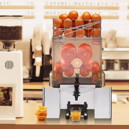 Appelsinpresser, 45x42,5x78 cm, rustfrit stål