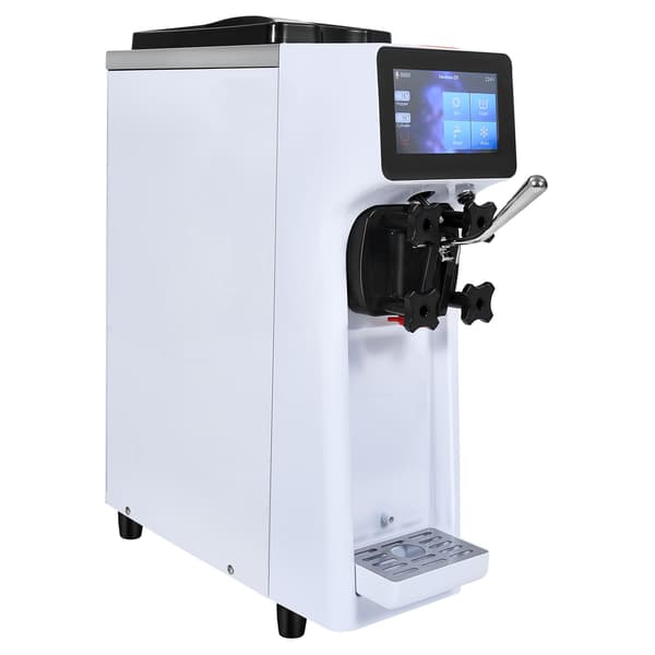Ismaskine, Bordmodel Softice 10L/t 4L Beholder, Rustfrit Stål