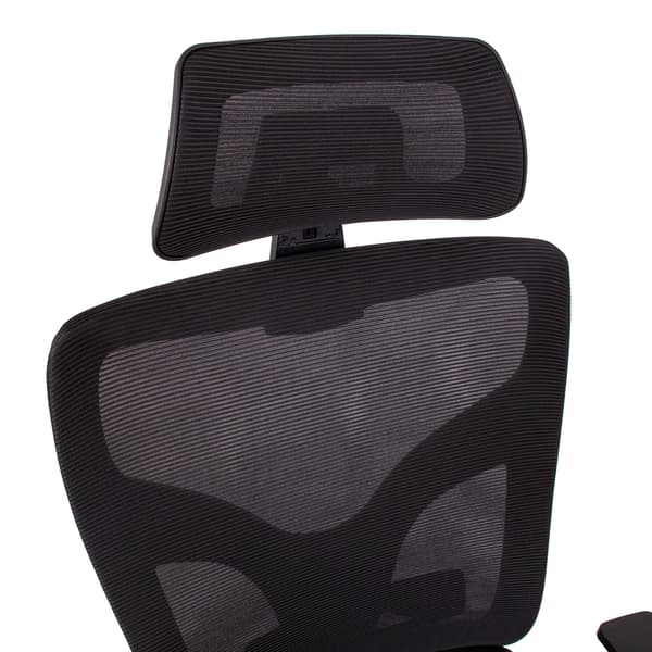 Kontorstol Venon 58x58x94-100,5 cm Sort