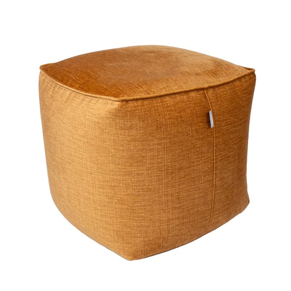 Puf VOSS 55x55x45 cm okker stof