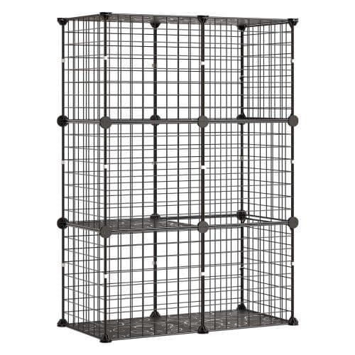 Kattebur 3-etagers 71,1x35,5x104,1 cm sort