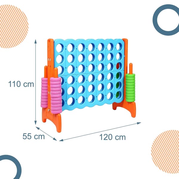 Connect4 XXL för barn och vuxna, Kodustaar