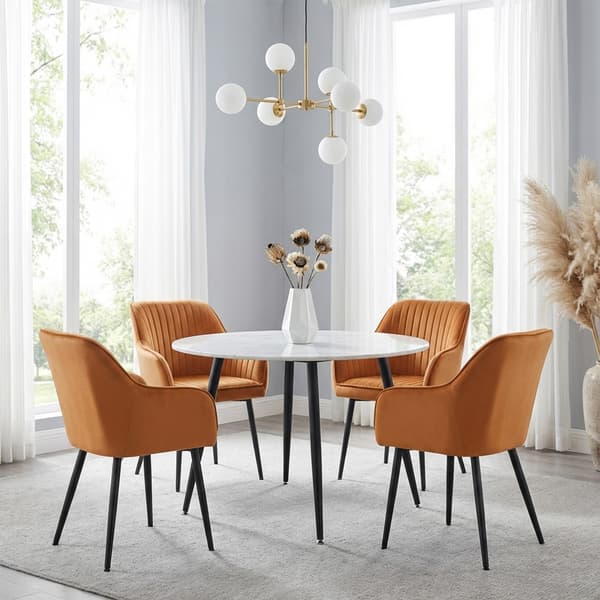 Spisebordsstol 60x62,5x85 cm Brun-Sort Velourpolstring