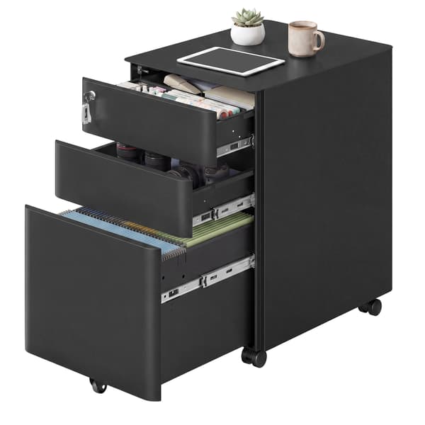 Rollcontainer Aktenschrank Büroschrank pyörillä