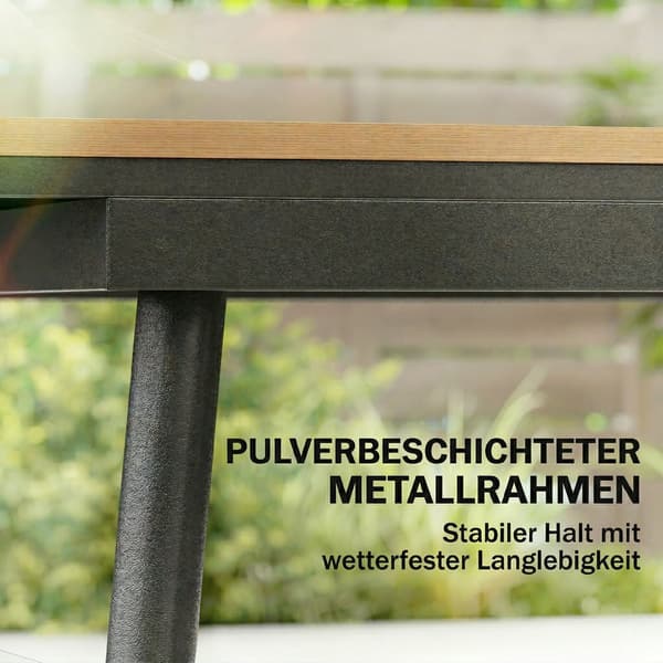 Trädgårdsbord för mat 140x80x75 cm Teak