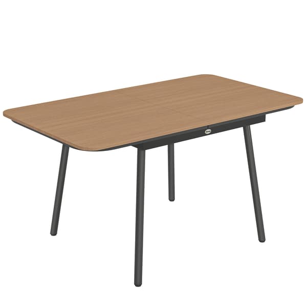 Trädgårdsbord för mat 140x80x75 cm Teak