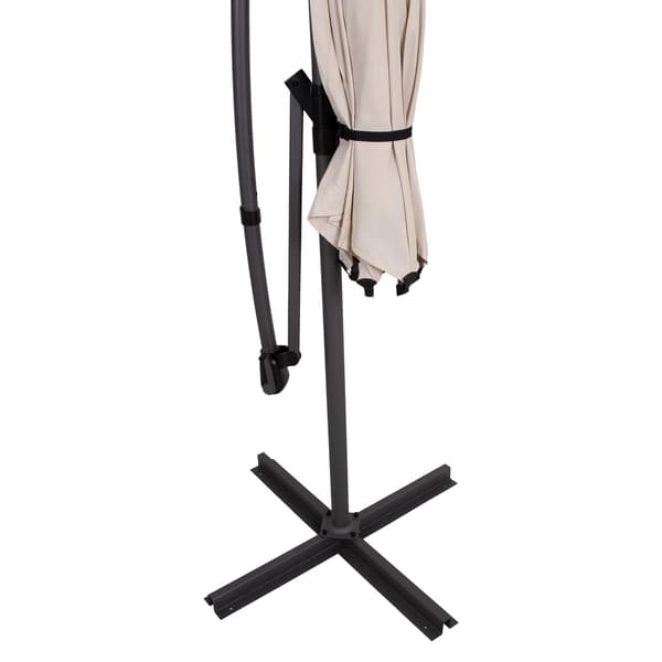 Parasol Malta 300 cm beige stål