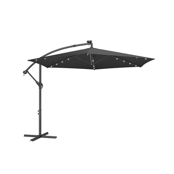 Parvekevarjo 350x256 cm Harmaa