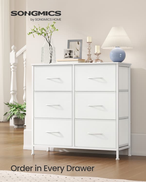 Kommode 76,7x30x73,7 cm Hvid Stål og MDF