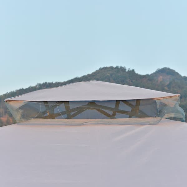 Pavillon, 294x294x265 cm, Lysegrå