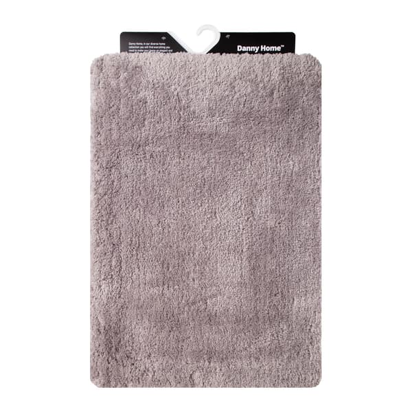 Badeværelsesmåtte 60x90 cm Grå-Beige