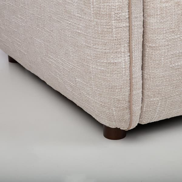 Soffa CALLA 220x100x92 cm vit tyg