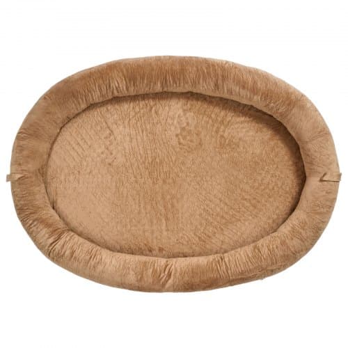 Hundbädd för människor, 177x123x24 cm, Brun, Memory Foam