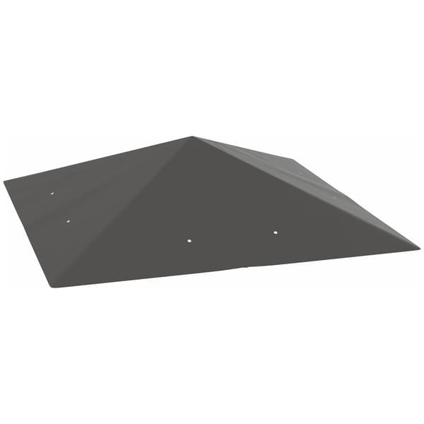 Paviljong Reservtak, 298x298 cm, Grå, Polyester