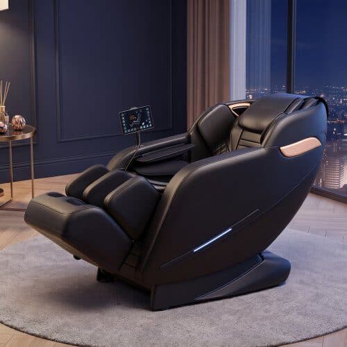 Massagestol A6A35A svart, 3D helkroppsmassage