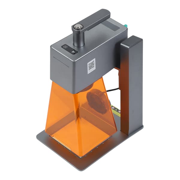 Lasergraver, Bærbar Håndholdt 12W, 100x100 mm, Blå