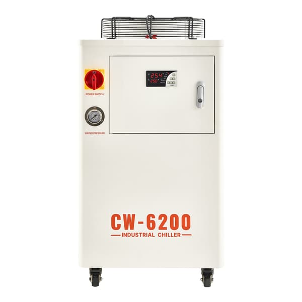 Industriel vandkøler, 5000W, 15 L, kølesystem, stål