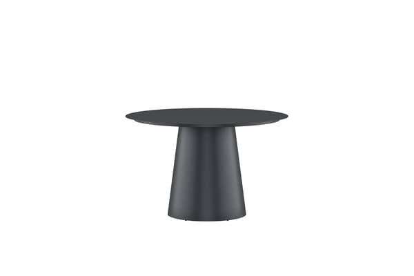 Spisebord, Lanzo, 120 cm, Sort